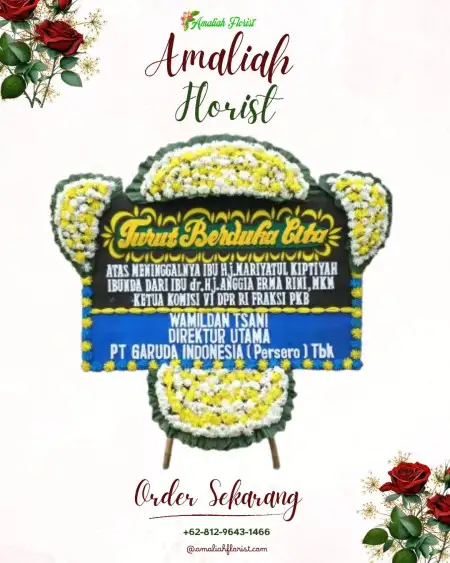 Papan Bunga Duka Kundur Barat